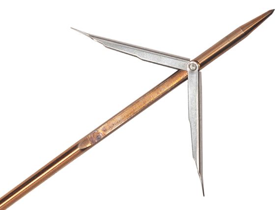 Каленый гарпун SalviMar Tahitian для Vuoto 55, Vintair 50, Cyrano 55 и Пеленгас 55 ø 7mm два флажка