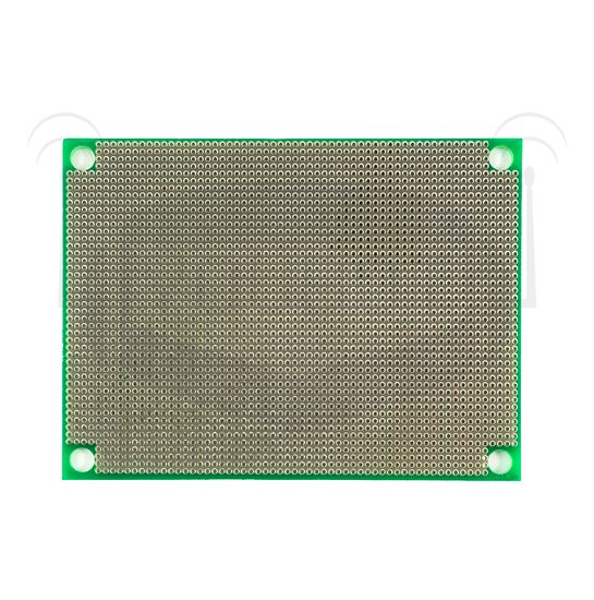 Плата для пайки двухсторонняя 6*8 см шаг 1,27 мм