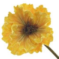 GAEM Цветок искусственный "Мак", L19 W15 H91 см