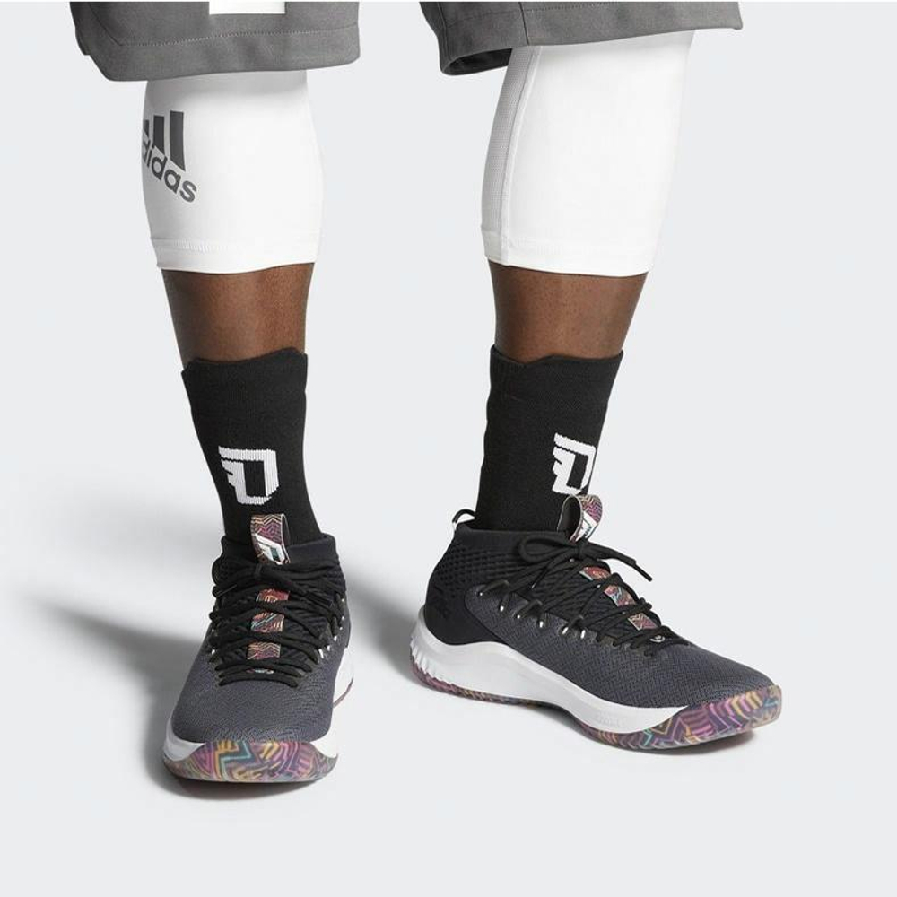 Кроссовки Adidas Dame 4 Tribal Print