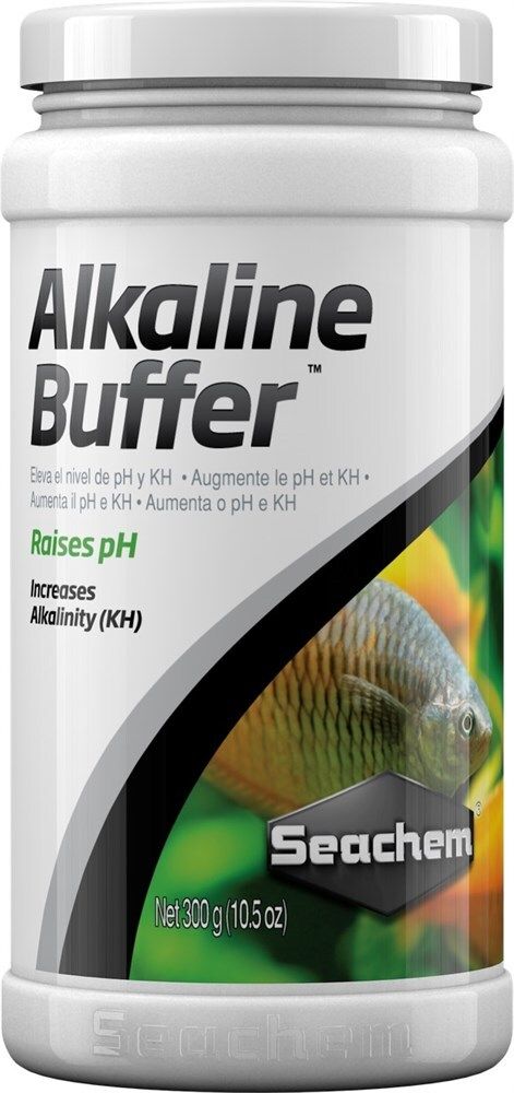 Добавка Seachem Alkaline Buffer для повышения pH и KH, 300гр., 6гр. На 80л.