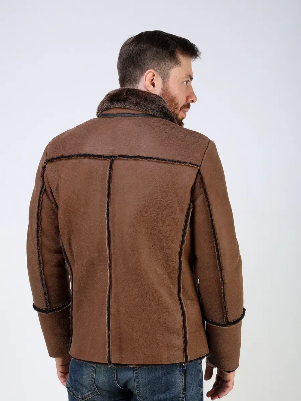 Дубленка зимняя натуральная