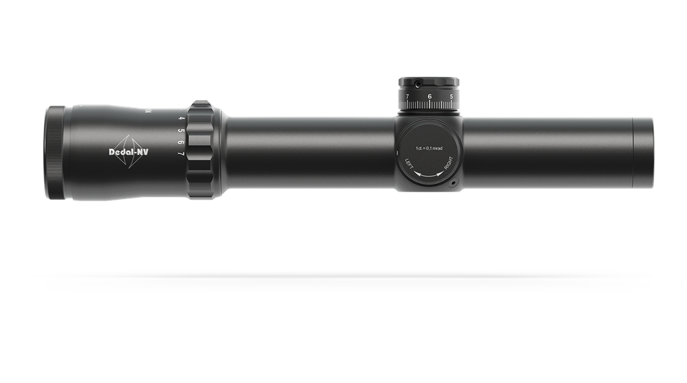 Оптический прицел Dedal DHF 1-7x24  (диаметр 34мм), с подсветкой