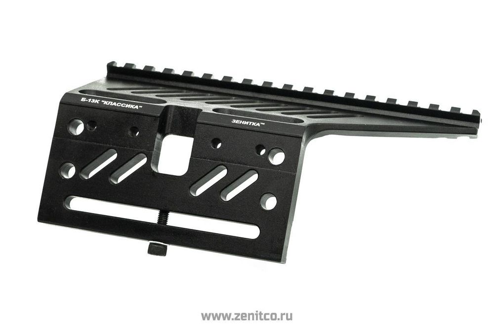 Кронштейн над ствольной коробкой Б-13К, Зенит