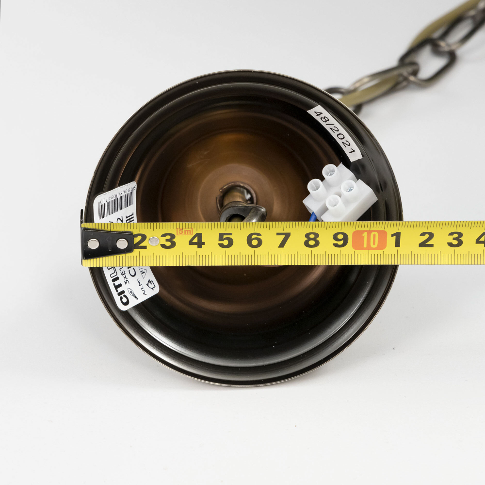 Citilux Базель CL407133 Люстра подвесная с бордовым абажуром