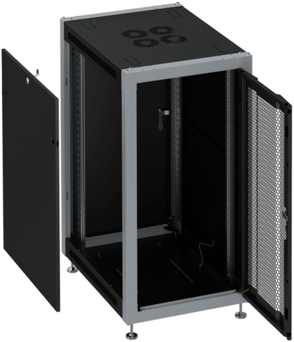 Шкаф напольный 19", 27U SYSMATRIX SL 6627.932