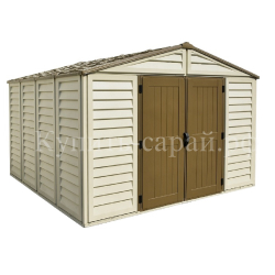 Садовый хозблок Duramax WoodBridge Plus 10,5x10,5