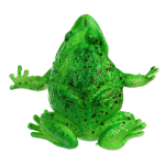 Мякиш лягушка 8 см, 4 цвета микс, шарики внутри, с-30455