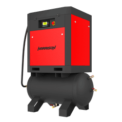 HRS-941300T3 Винтовой компрессор с ресивером Harrison: 1300 л/мин, 10 бар, 11 кВт, 300 л