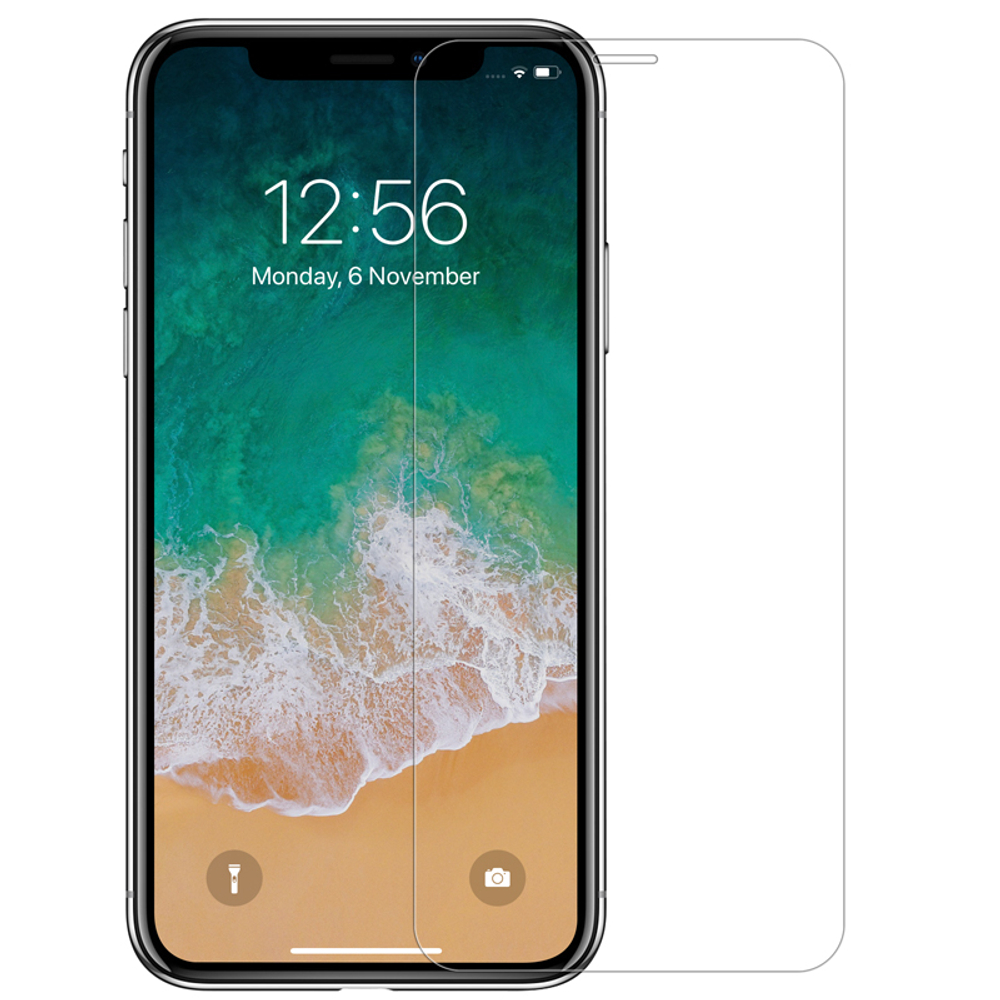 Защитное стекло с прозрачными рамками от Nillkin для iPhone 11 Pro, iPhone X и XS, серия H Anti-Explosion Glass Screen Protector