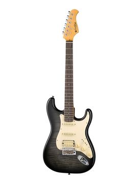 Электрогитара ST93, черная, Prodipe JMFST93ALDERTBK