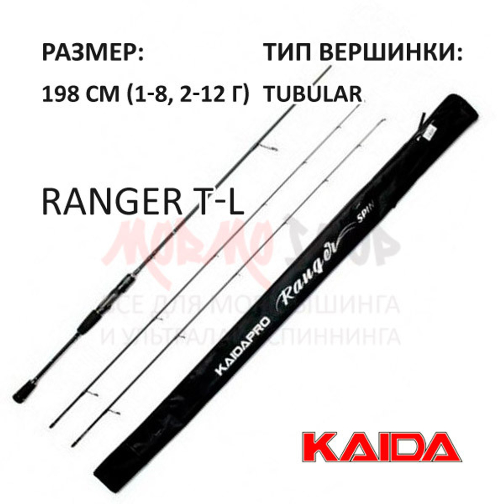 Спиннинг RANGER L (два хлыста) 1-8 и 2-12 гр от KAIDA (Кайда)