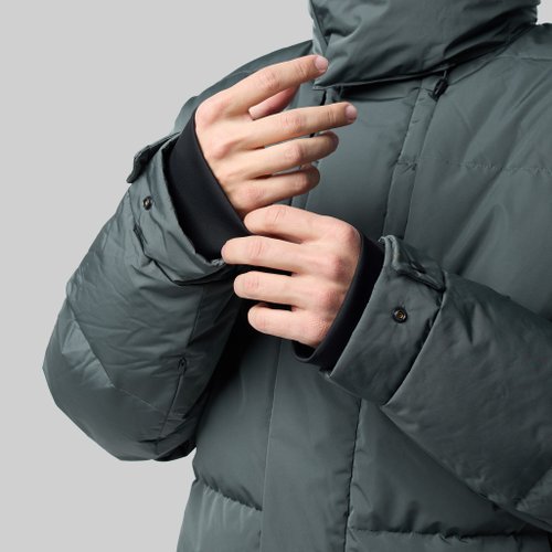 Пуховик мужской Krakatau Aitken артикул:Qm440-52 - купить в магазине Дайс