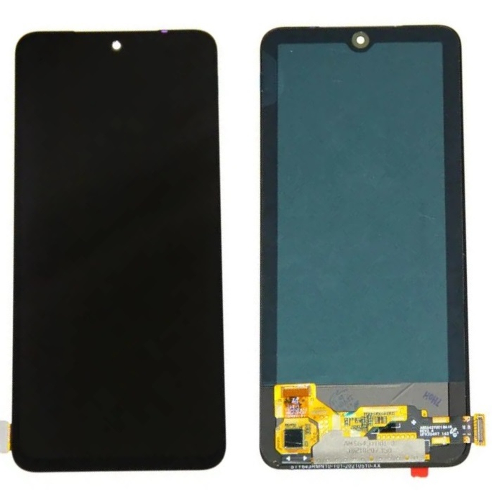 Дисплей для Xiaomi Redmi Note 10/10S/Poco M5s с тачскрином Черный - Oled