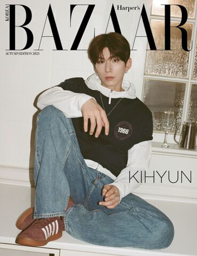 публикация BAZAAR - 2025 Autumn Edition MONSTA X KIHYUN C Type