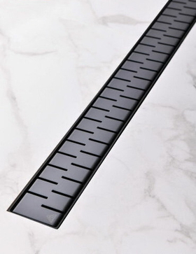 Душевой лоток с решеткой MCH Chudej CH 950/50 MC (решетка Medium, черная, 95 х 6 х 6,5 см), с боковым сливом D50