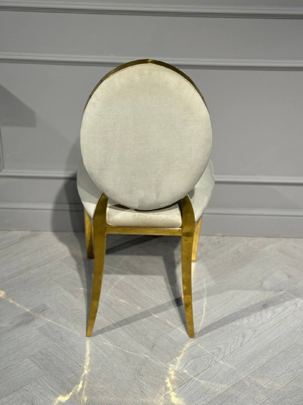 Стул обеденный Ist Casa София, 45х42х92, бежевый, золото