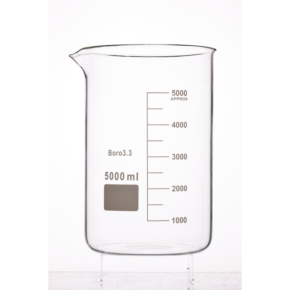 Стакан лабораторный низкий, 5000 мл