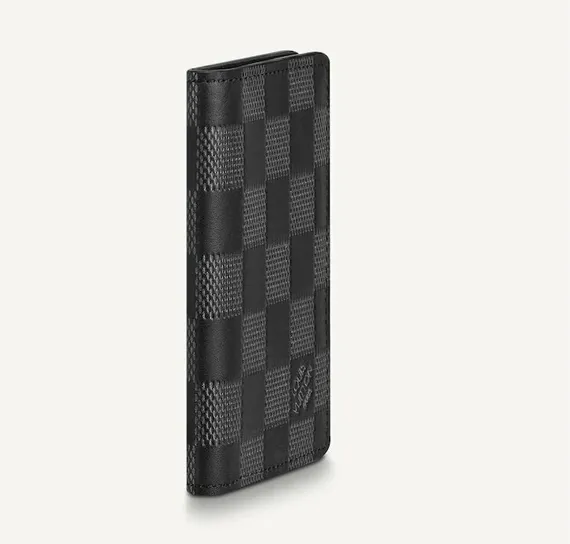 Карманный органайзер Louis Vuitton темно-серый