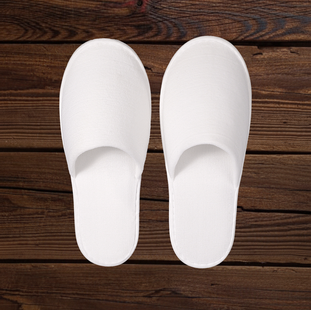 Тапки махровые Люкс (50 пар) одноразовые