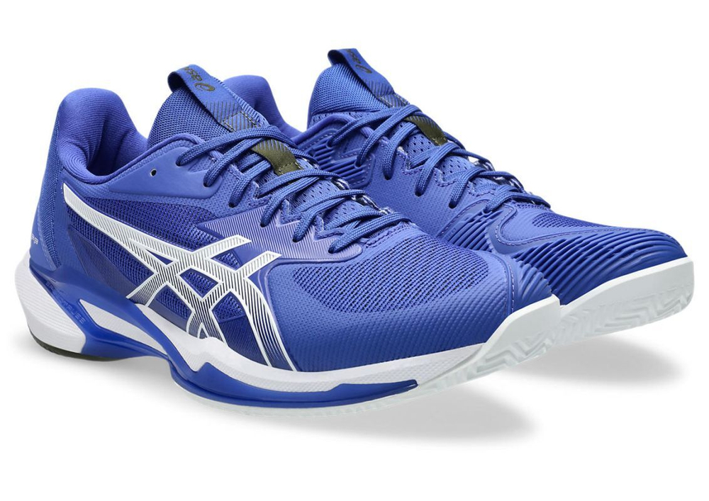 Теннисные кроссовки Asics Solution Speed FF 3 Clay - dark cobalt/white