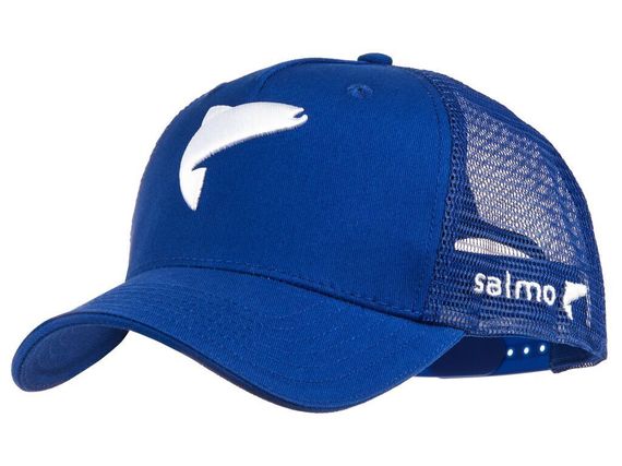 Бейсболка Salmo BLUE сетка