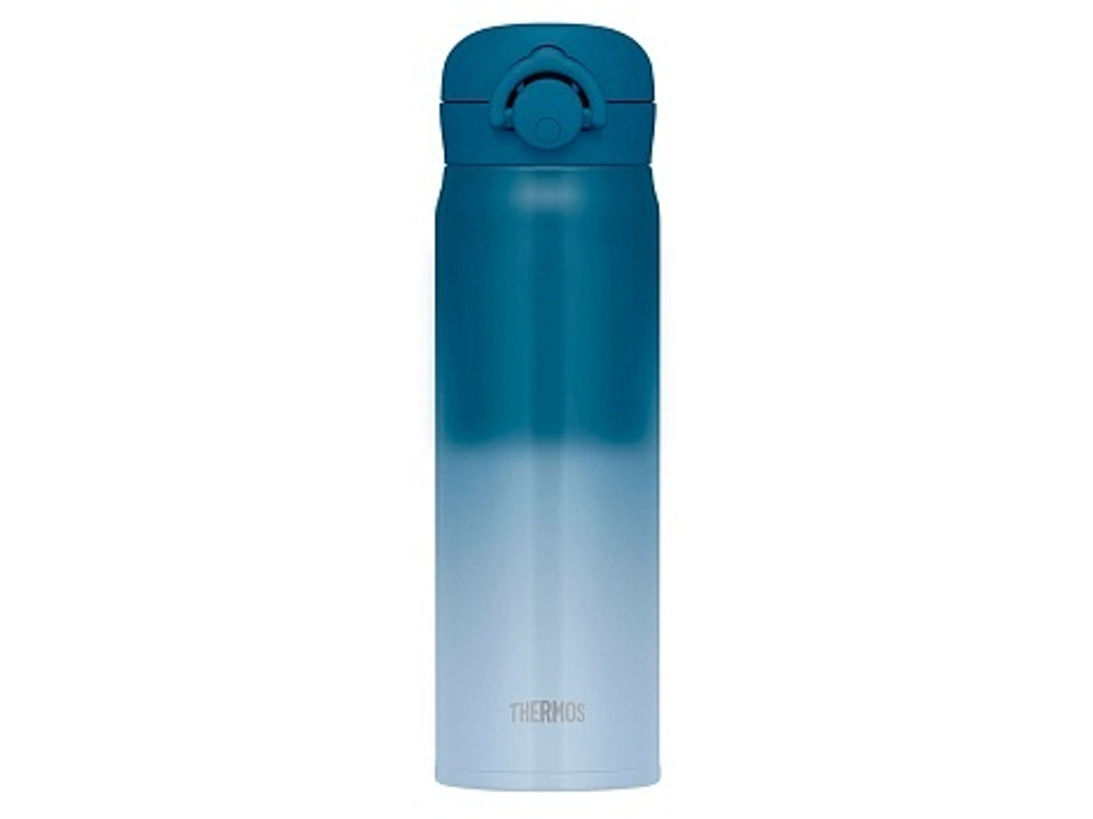 Термокружка THERMOS JNR-502 LTD BLG 0.5L, откидной механизм, голубой