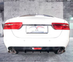 Карбоновый диффузор заднего бампера для Jaguar XE 2015-2019 Ягуар