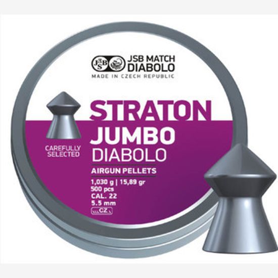 Пули JSB Straton JUMBO DIABOLO 1.03 г 5,5 мм 500 шт