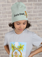 Шапка для мальчика и девочки демисезонная детская трикотажная на весну и осень шапка бини весенняя