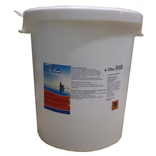 Увеличитель уровня pH+ 25 кг в гранулах Chemoform