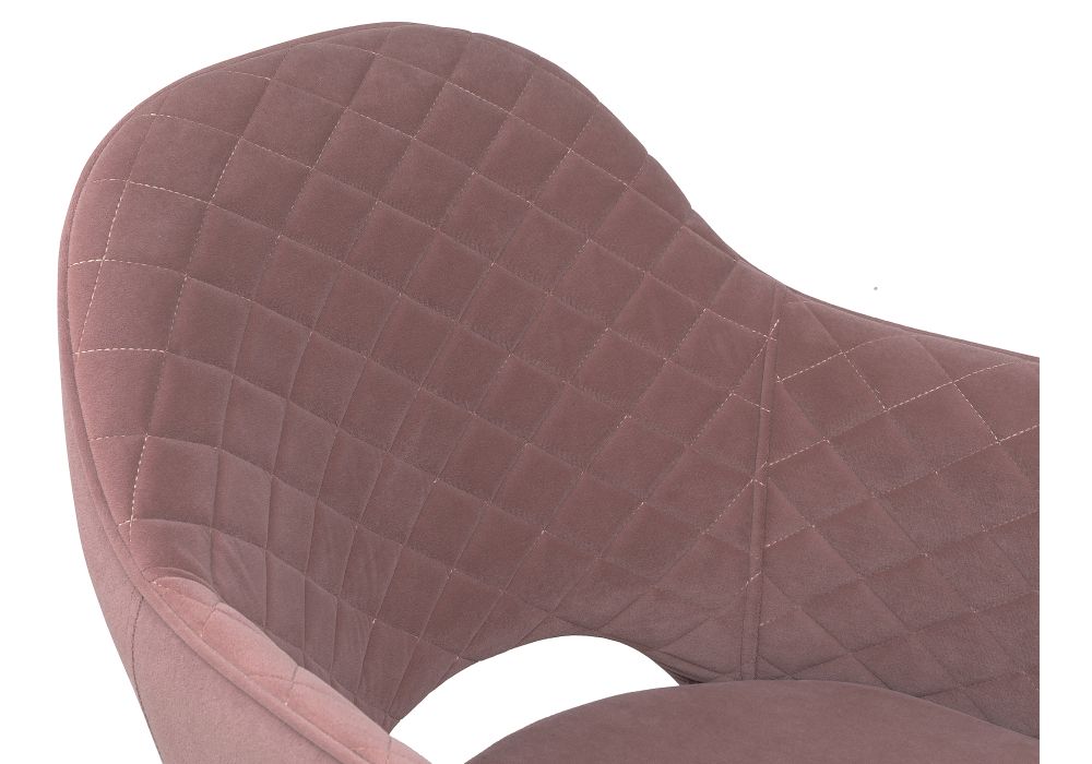 Стул на металлокаркасе Vener light purple / black