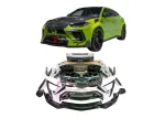 Широкий карбоновый обвес для Lamborghini Urus с коваными дисками Ламборгини Урус
