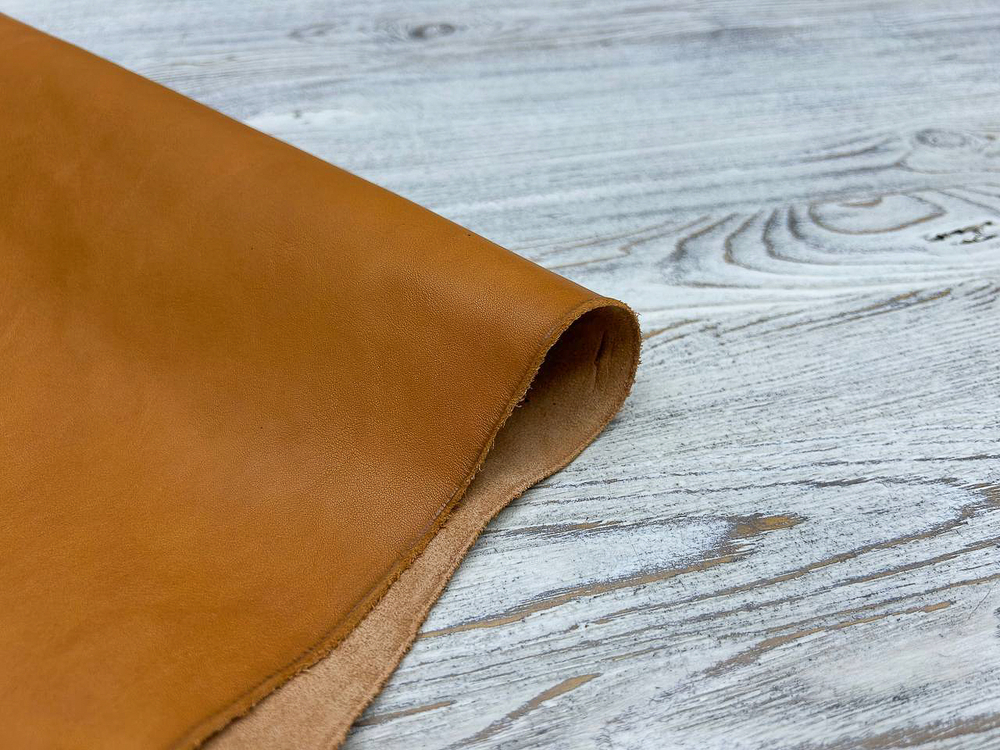 Vacchetta Washed Honey Natura (1,4-1,6 мм), цв. Бежевый, натуральная кожа