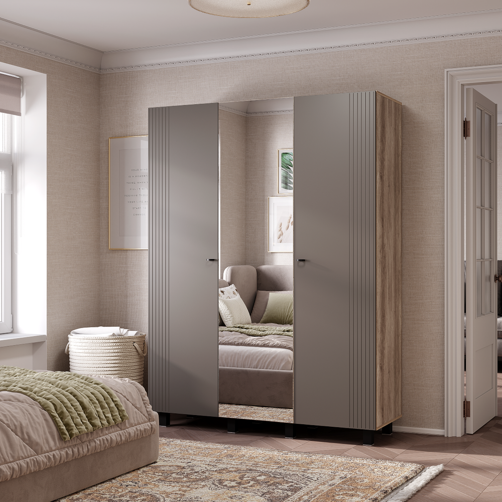 Олива ШК-08 Шкаф 3-х ств.