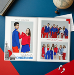 PSD-Шаблон фотокниги "Россия"