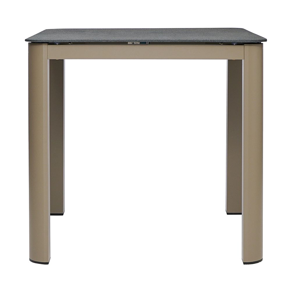 Стол обеденный Leif, 80х80 см, серо-бежевый