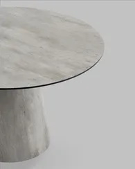 Стол Sesamo Ø120 см, HPL метрополитан