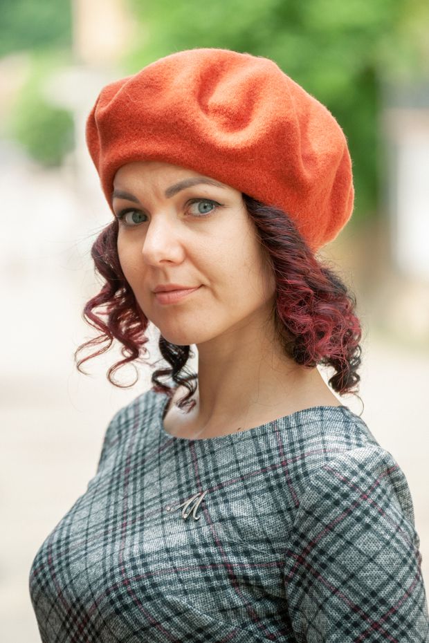 Берет 11,5 Tonak (340 Какао / 58 / - / 30х30х6 / 58 / Шоколадный / Шерсть / 0.3)