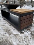 Дровяной гриль-очаг DIO KITCHEN LONG 1000