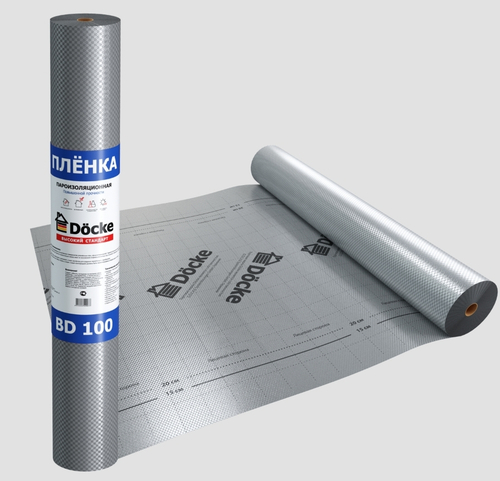 Пароизоляционная пленка BD 100 повышенной прочности Döcke (70м2)