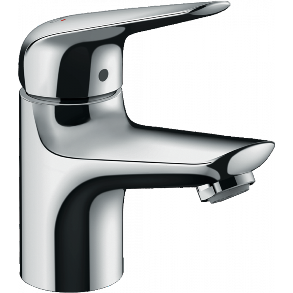 Смеситель hansgrohe Novus для раковины однорычажный со сливным гарнитуром, хром 71020000