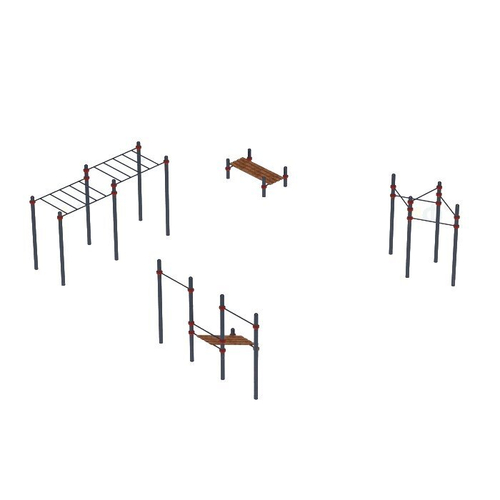 Воркаут 32 Уличный атлетический комплекс