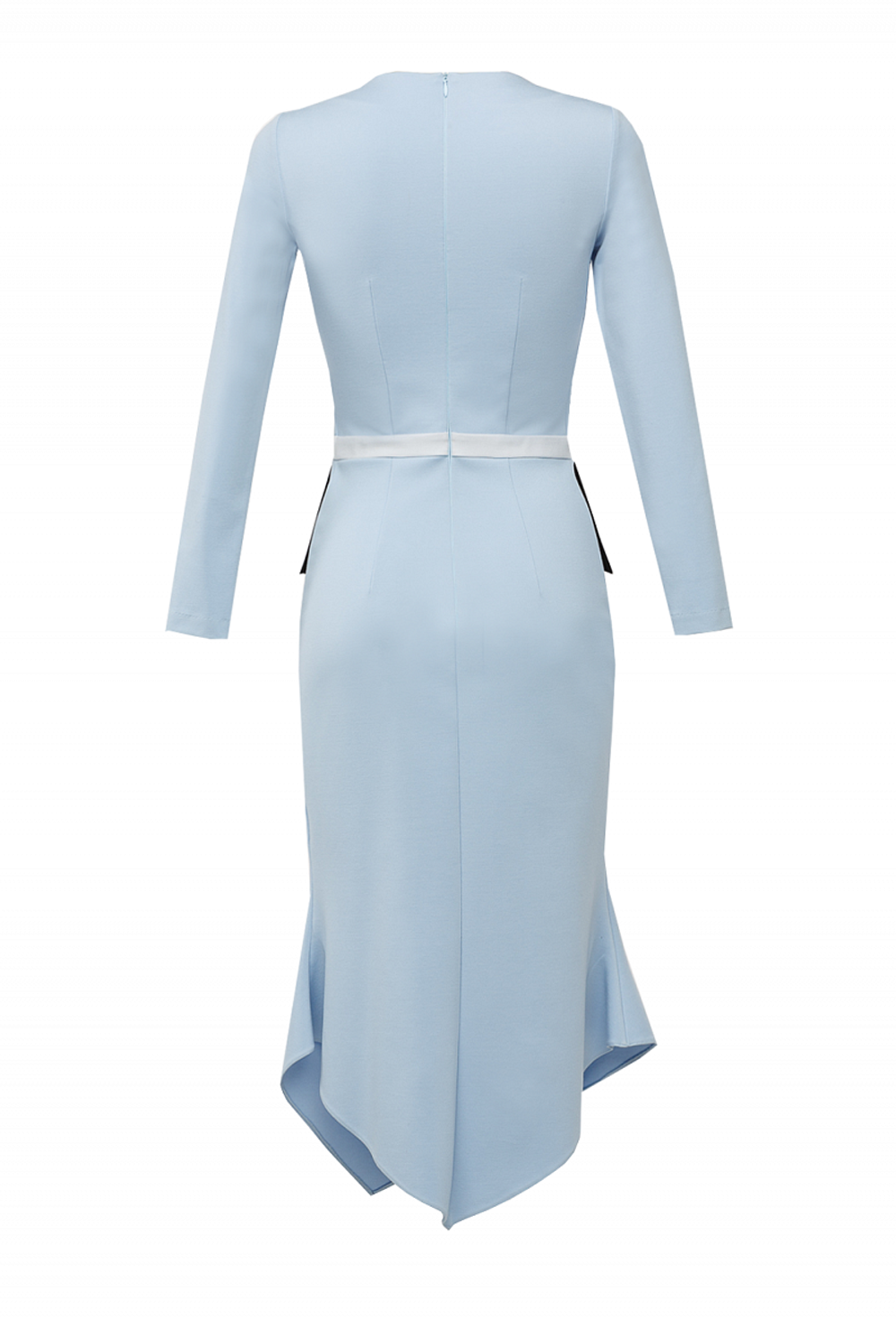 Платье футляр с баской 13-19FW