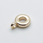 Бейл, цвет золото, размер 11*8*2,2 мм, отверстие 3,5 мм, цена за 1 шт