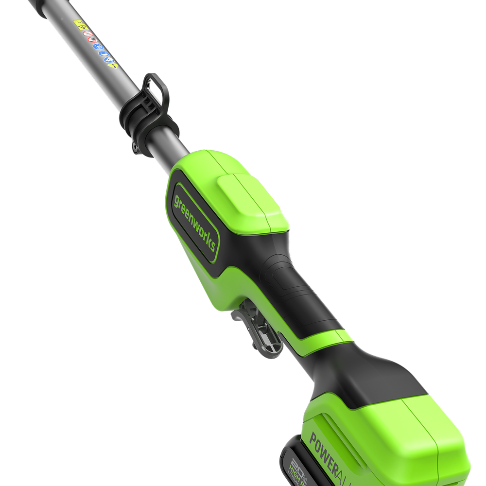 Кусторез штанговый аккумуляторный Greenworks G24PH511, 24V, 51см, без АКБ и ЗУ (2301907)