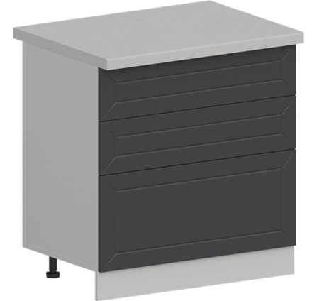 Кухня Модуль ШН3Я 800 Ликата / Графит