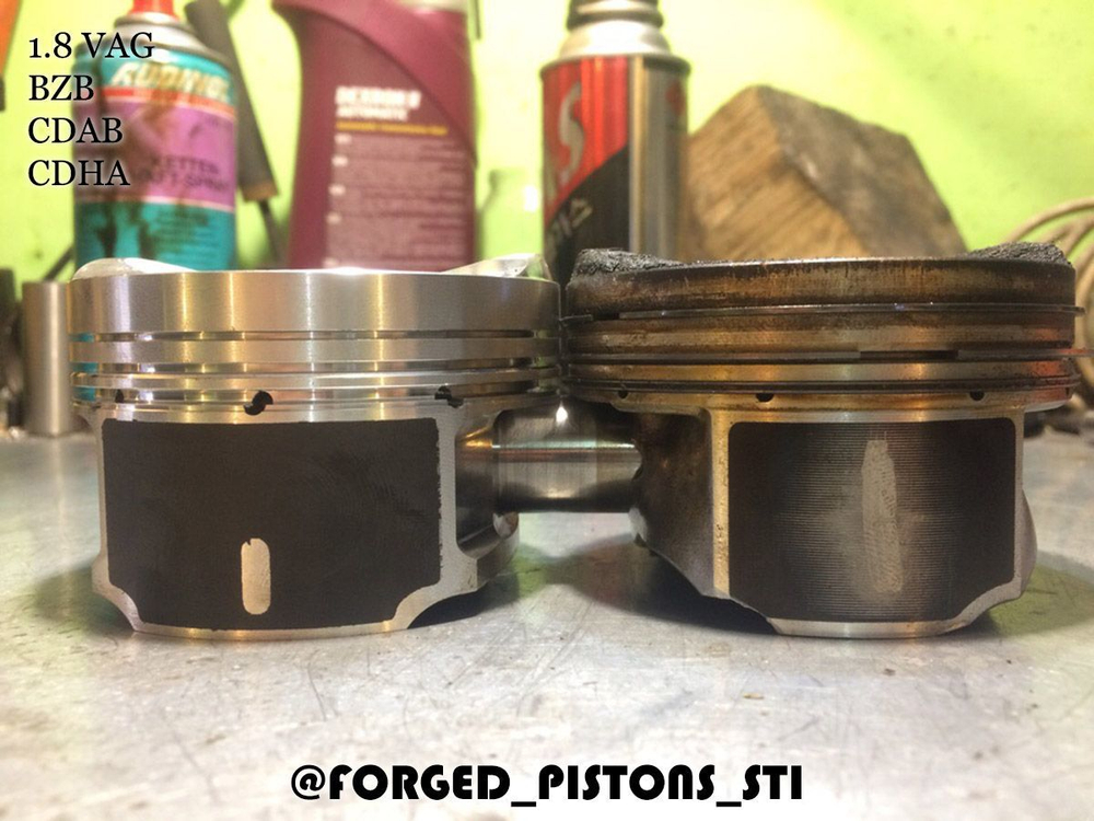 Поршни СТИ VolksWagen 1,8 BZB, CDAB под палец 23/51мм кольца 1,2/1,5/2,0