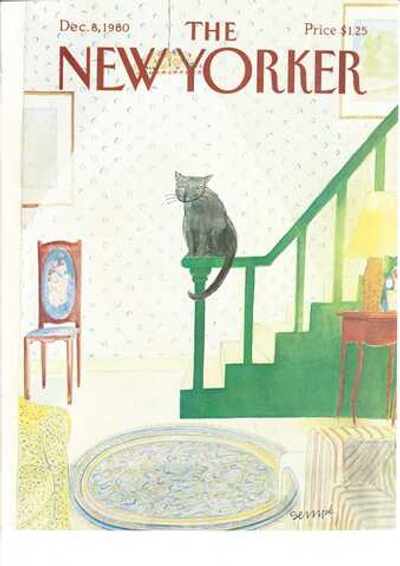 Журнал The New Yorker 08-12-1980, обложка