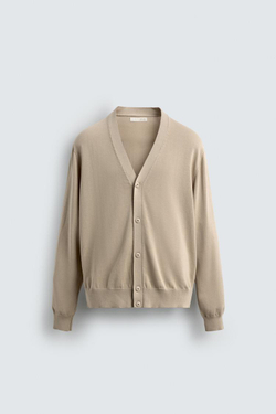 ZARA ЛЕГКИЙ КАРДИГАН, БЕЖЕВЫЙ